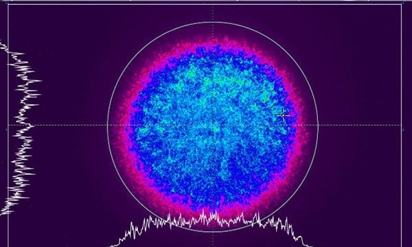 溶接スポット断面