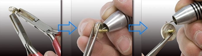 ３モードを使った溶接の流れ